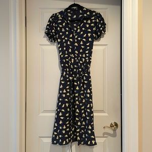 Talbots lemon dress